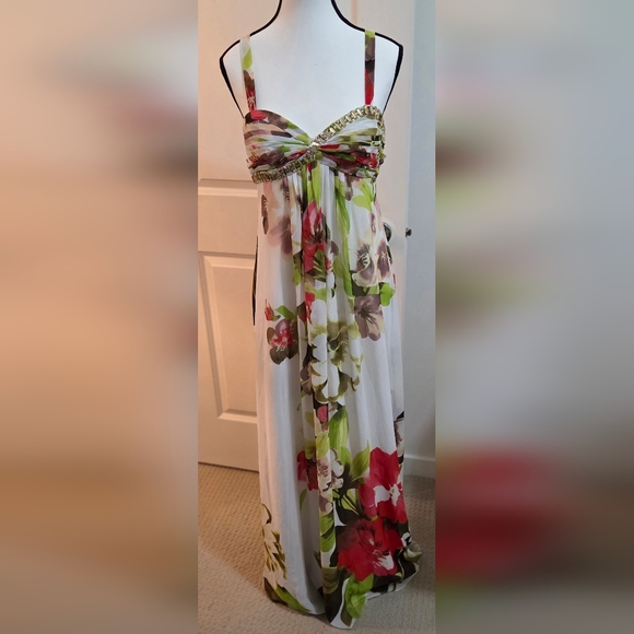 Cache Dresses & Skirts - Formal floral maxi dress